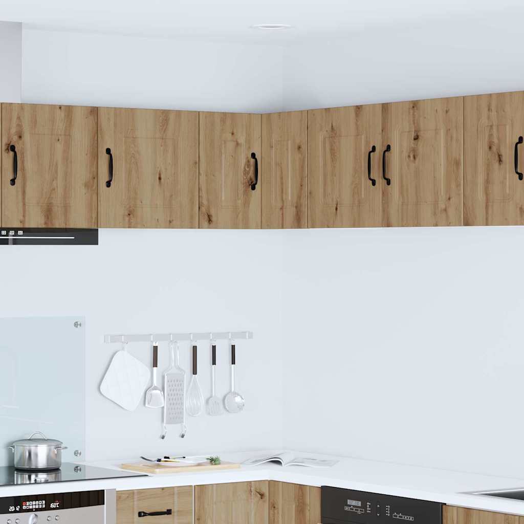Kitchen Wall Cabinet with Shelf Artisan Oak 57 x 57 x 40 cm
